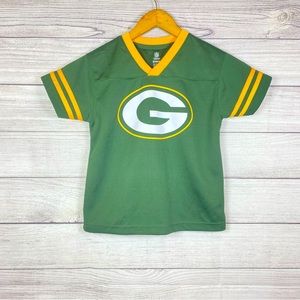 Kids Team Apparel Packers Football Jersey Size XS